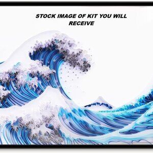 The Great Wave off Kanagawa - Paper Quilling & Filigree Painting Kit